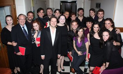 Jennifer Hallie Rosen, Robert Petkoff, Timothy Jerome and the cast Photo