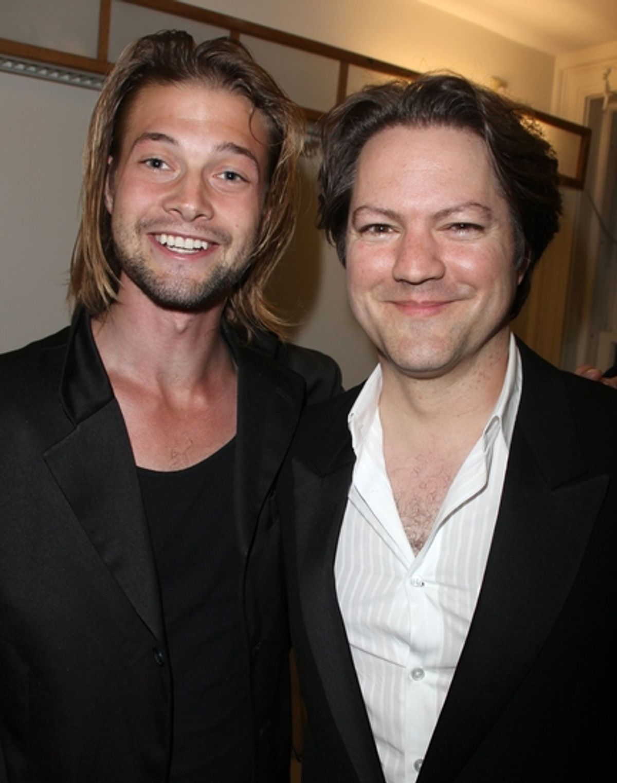 Brandon Ruckdashel and Robert Petkoff at Photo Coverage EXCLUSIVE: Wildhorn And Bricusse's 'JEKYLL AND HYDE IN CONCERT' - BACKSTAGE!