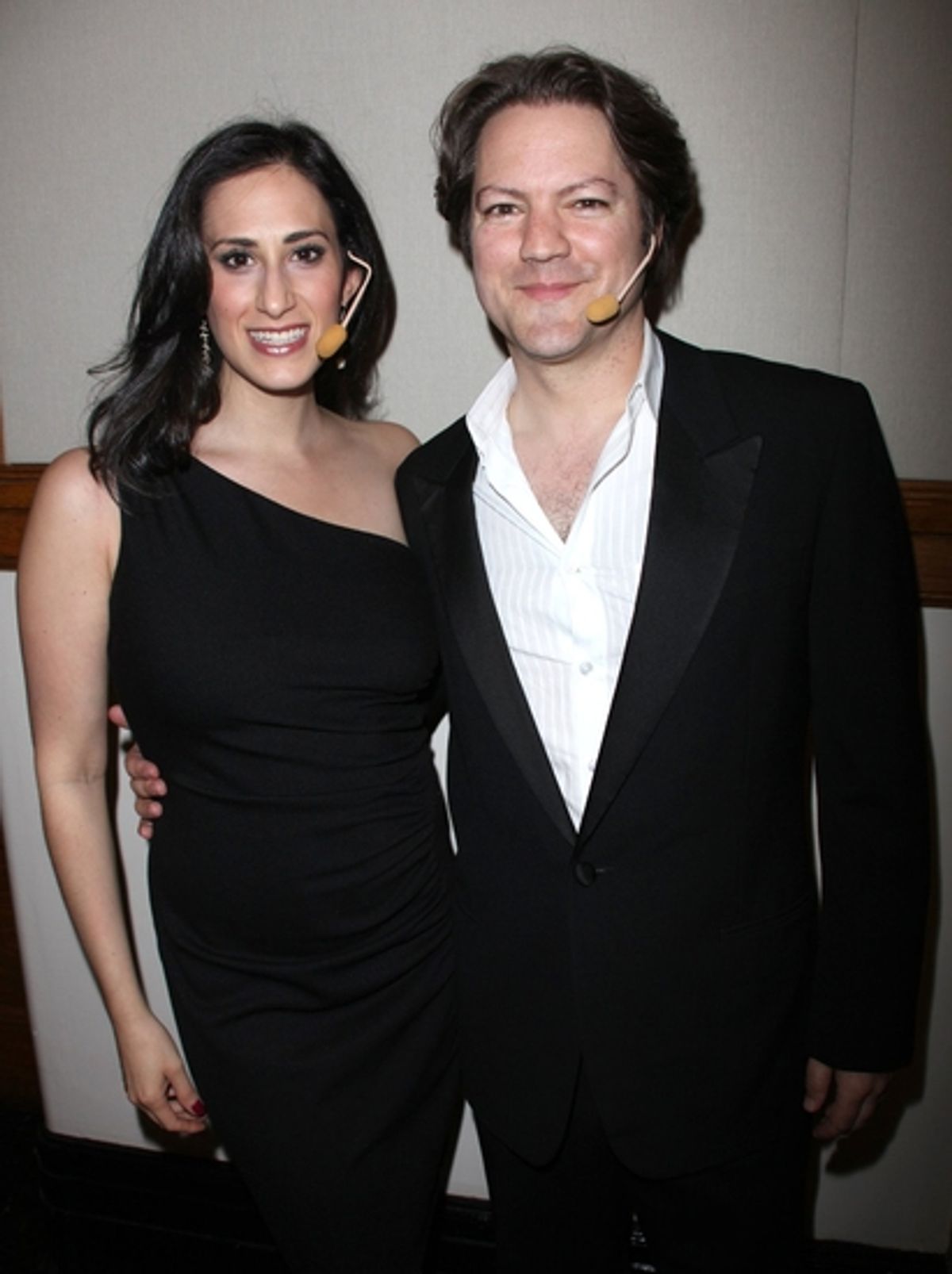 Jennifer Hallie Rosen and Robert Petkoff at Photo Coverage EXCLUSIVE: Wildhorn And Bricusse's 'JEKYLL AND HYDE IN CONCERT' - BACKSTAGE!