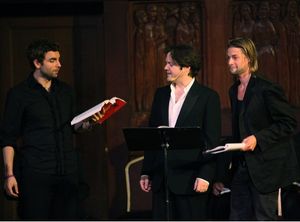 Sal Sabella, Robert Petkoff and Brandon Ruckdashel Photo