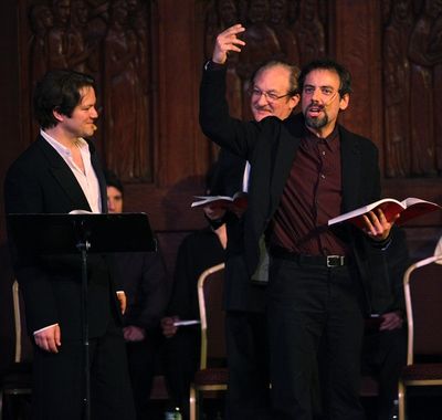 Robert Petkoff, Timothy Jerome and Richard Binder Photo