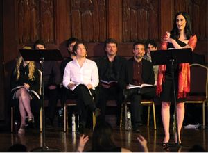 Robert Petkoff, James Kidd, Richard Binder and Jennifer Hallie Rosen (Diamond) Photo