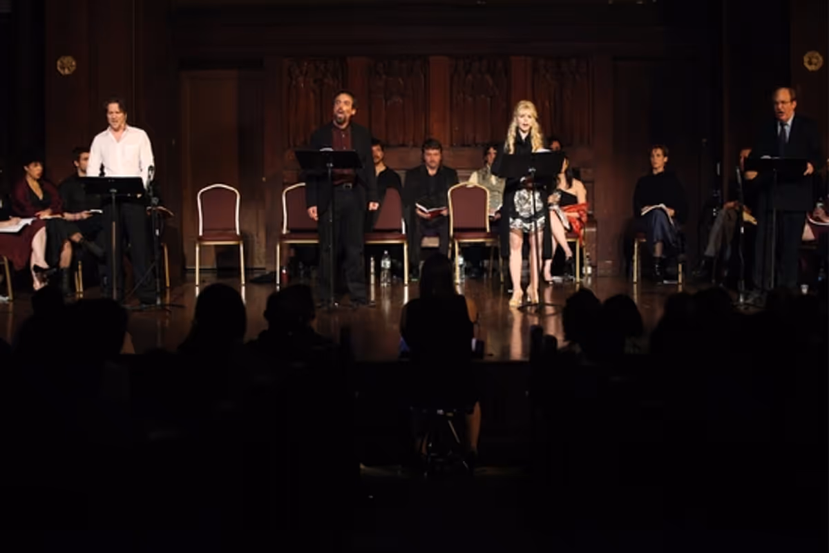Robert Petkoff, Richard Binder, Brooke Sunny Moriber and Timothy Jerome at Photo Coverage EXCLUSIVE: Wildhorn And Bricusse's 'JEKYLL AND HYDE IN CONCERT'  