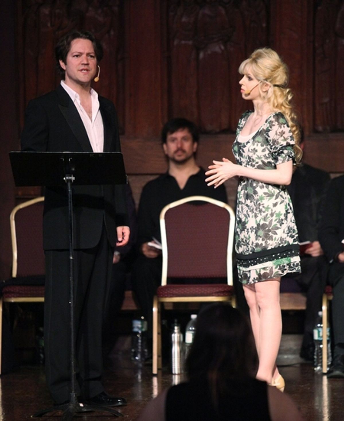 Robert Petkoff and Brooke Sunny Moriber at Photo Coverage EXCLUSIVE: Wildhorn And Bricusse's 'JEKYLL AND HYDE IN CONCERT'  