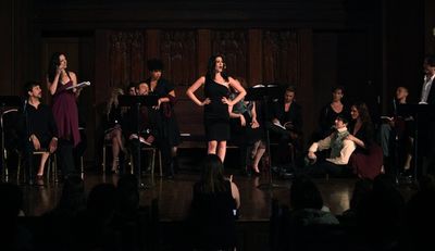 Jennifer Hallie Rosen and the cast Photo
