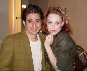 Matthew Saldivar and Celina Carvajal @ BroadwayWorld Matthew Saldivar and Celina Carvajal Photo