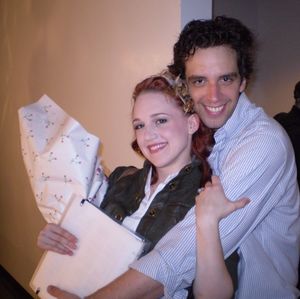 Celina Carvajal and Nick Cordero Photo