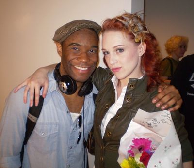 Demond Green and Celina Carvajal  Photo