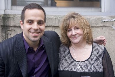 Damian Bazadona and Ian Bennett's mother, Lisa Photo