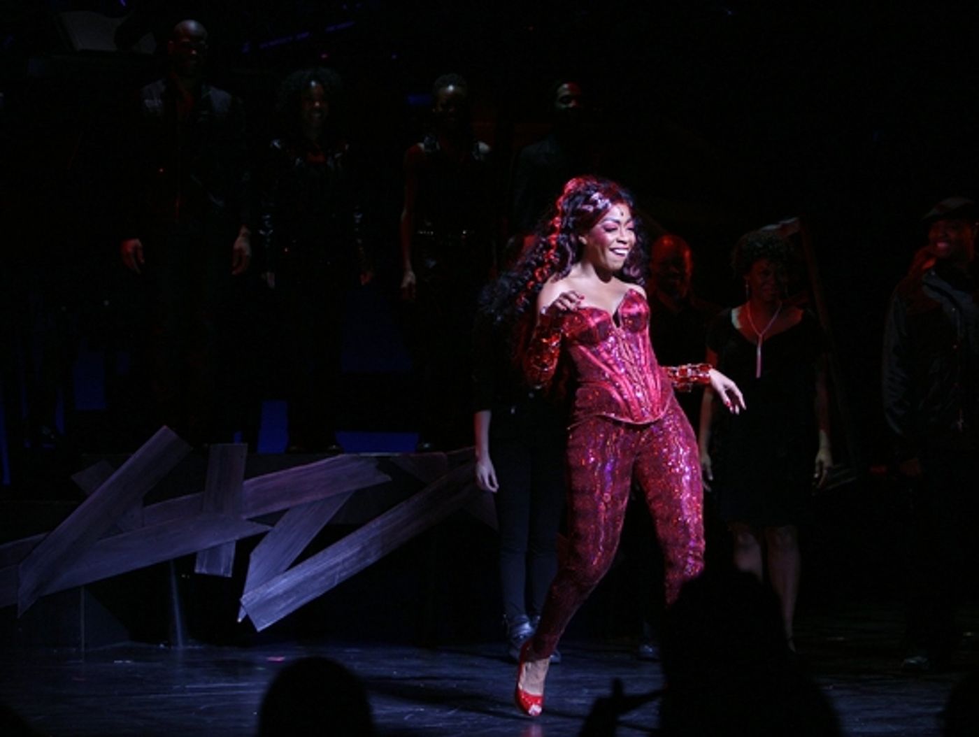 Photo Coverage: Encores! Summer Stars' 'THE WIZ' Opening Night - Curtain Call  Image