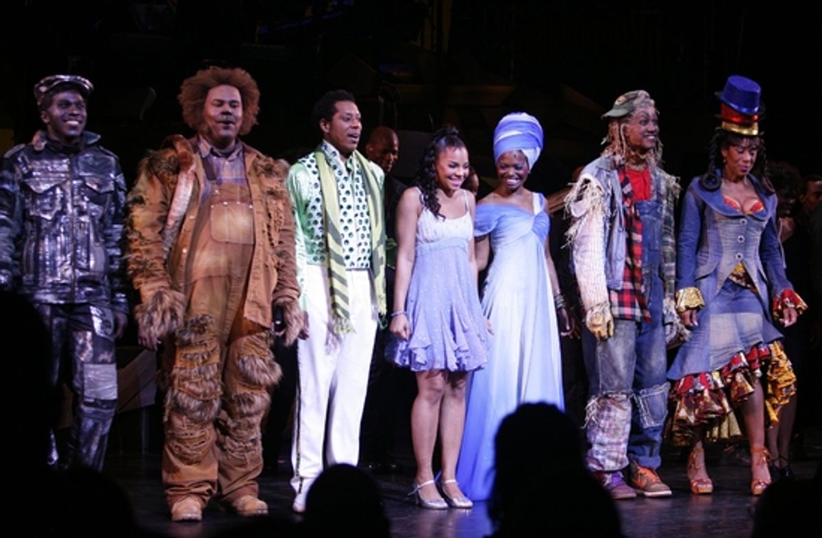 Joshua Henry, James Monroe Iglehart, Orlando Jones, Ashanti, LaChanze, Christian Dante White and Dawnn Lewis at 
