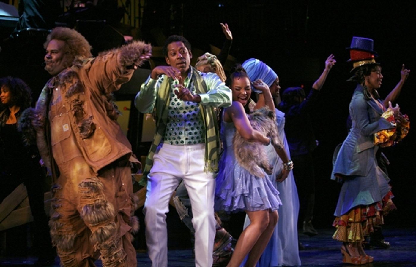 Photo Coverage: Encores! Summer Stars' 'THE WIZ' Opening Night - Curtain Call  Image