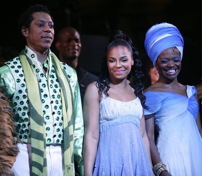 Orlando Jones, Ashanti and LaChanze Photo