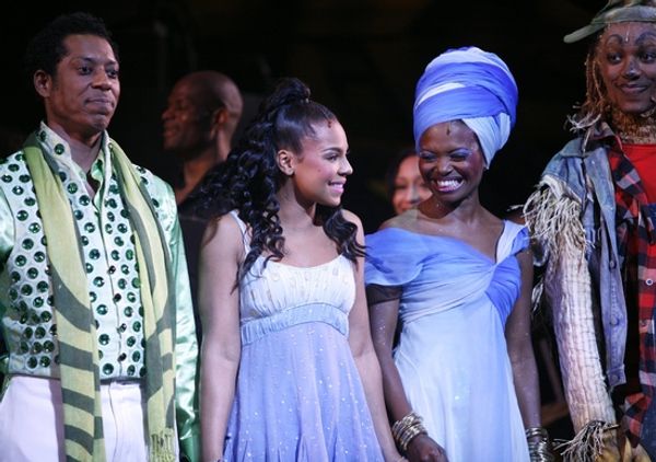 Orlando Jones, Ashanti, LaChanze and Christian Dante White Photo