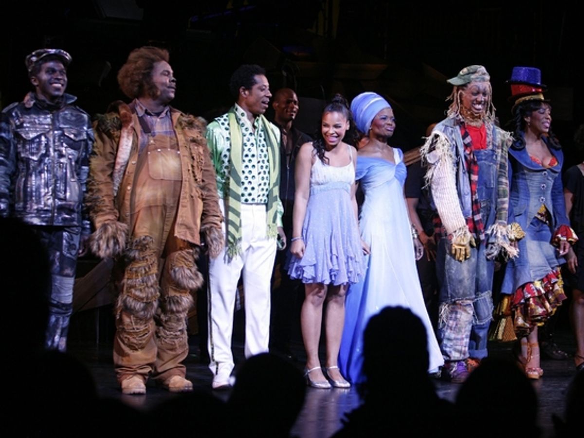 Joshua Henry, James Monroe Iglehart, Orlando Jones, Ashanti, LaChanze, Christian Dante White and Dawnn Lewis at 