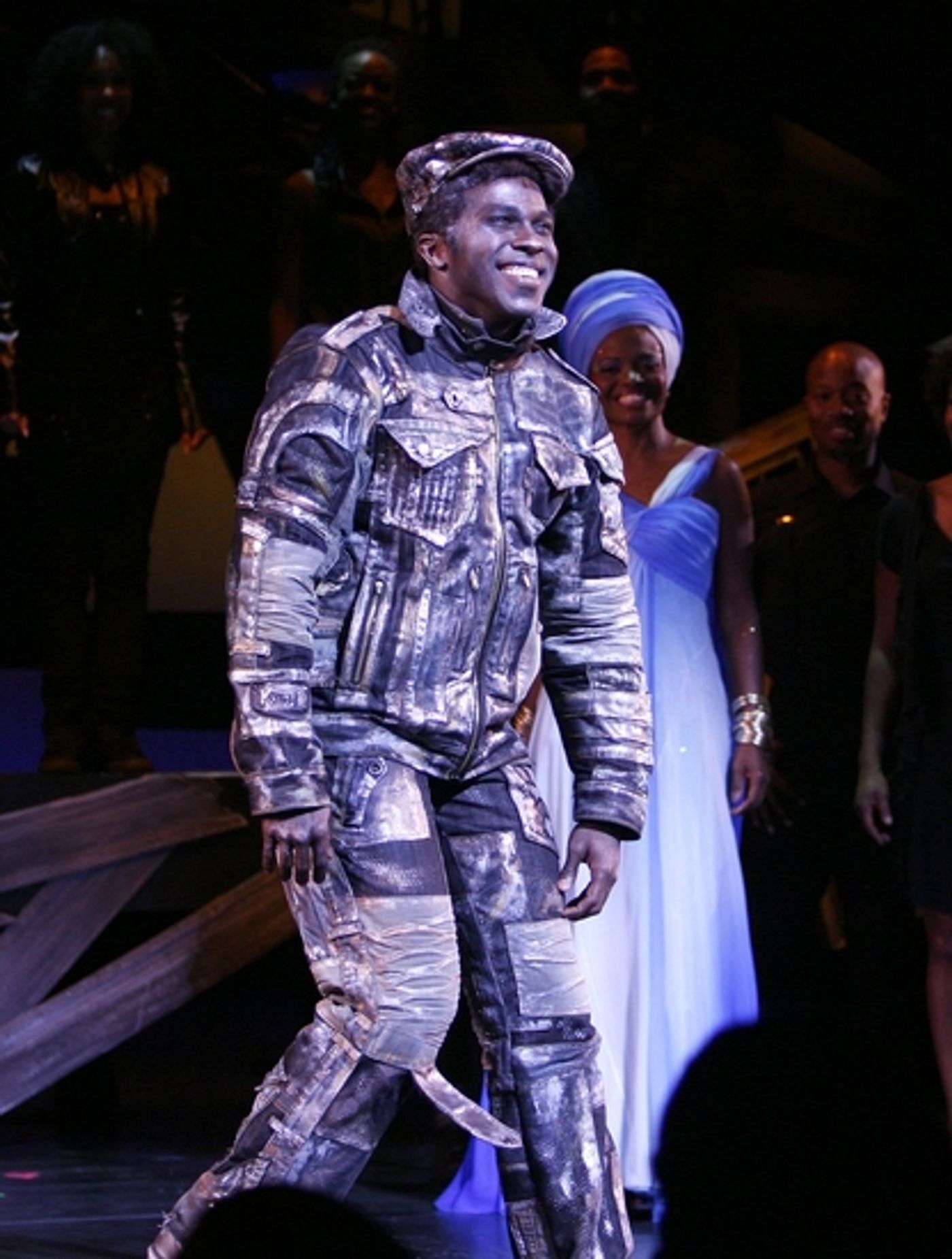 Photo Coverage: Encores! Summer Stars' 'THE WIZ' Opening Night - Curtain Call  Image