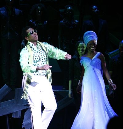 Orlando Jones and LaChanze Photo