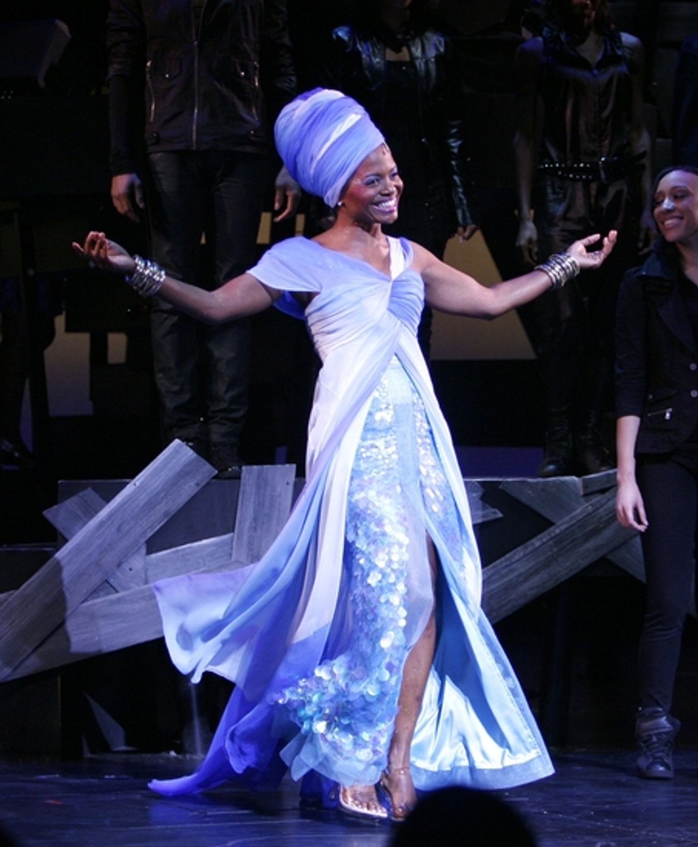 Photo Coverage: Encores! Summer Stars' 'THE WIZ' Opening Night - Curtain Call  Image