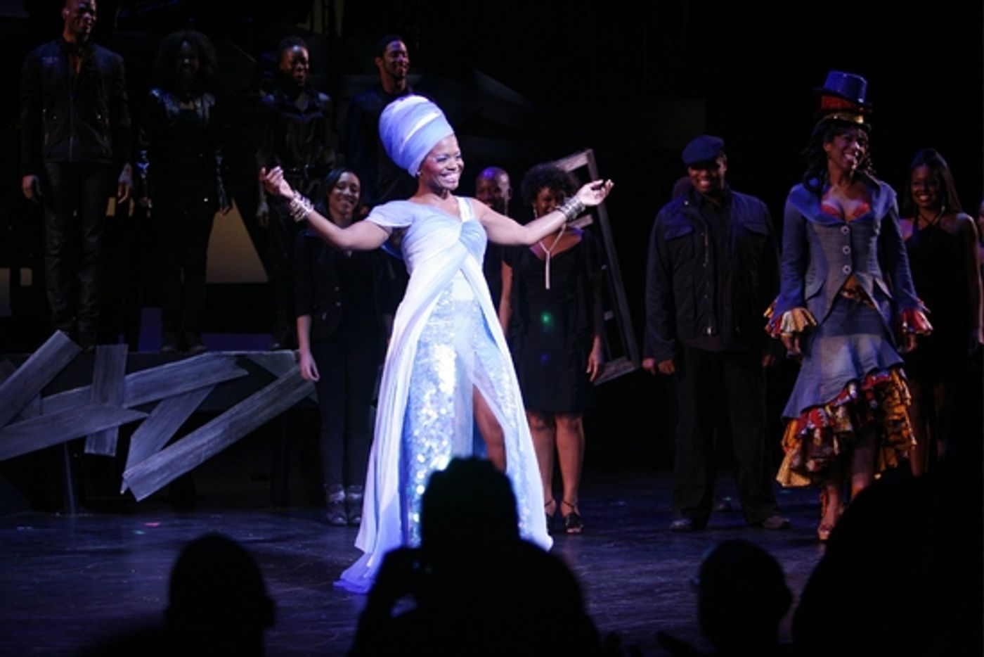Photo Coverage: Encores! Summer Stars' 'THE WIZ' Opening Night - Curtain Call  Image