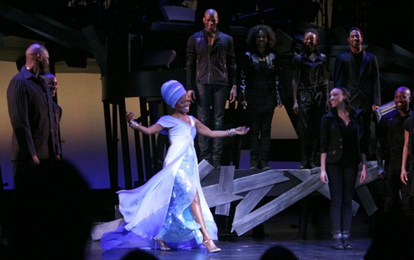 Photo Coverage: Encores! Summer Stars' 'THE WIZ' Opening Night - Curtain Call  Image