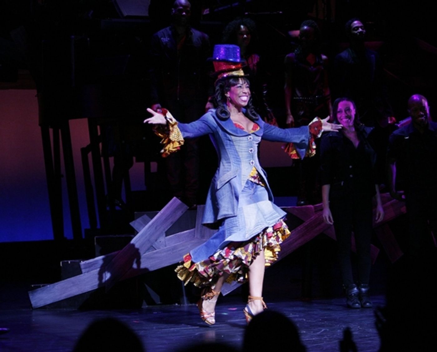 Photo Coverage: Encores! Summer Stars' 'THE WIZ' Opening Night - Curtain Call  Image