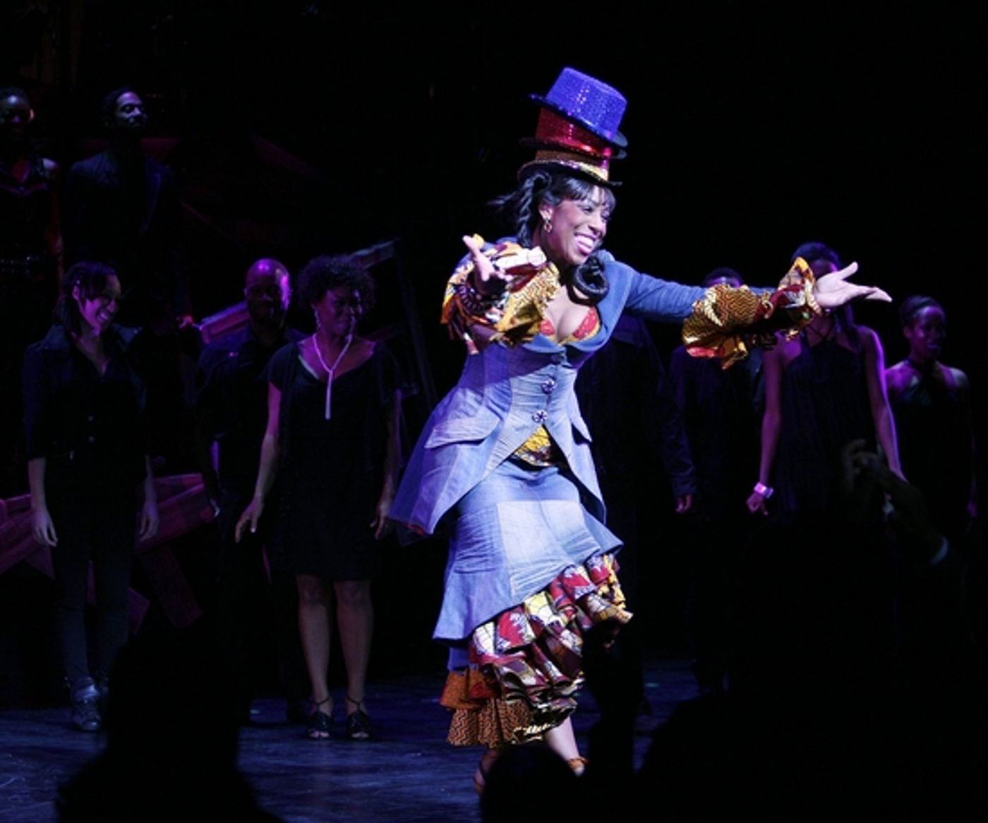 Photo Coverage: Encores! Summer Stars' 'THE WIZ' Opening Night - Curtain Call  Image