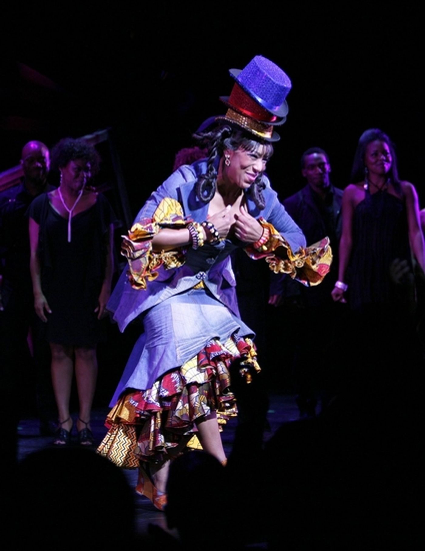 Photo Coverage: Encores! Summer Stars' 'THE WIZ' Opening Night - Curtain Call  Image