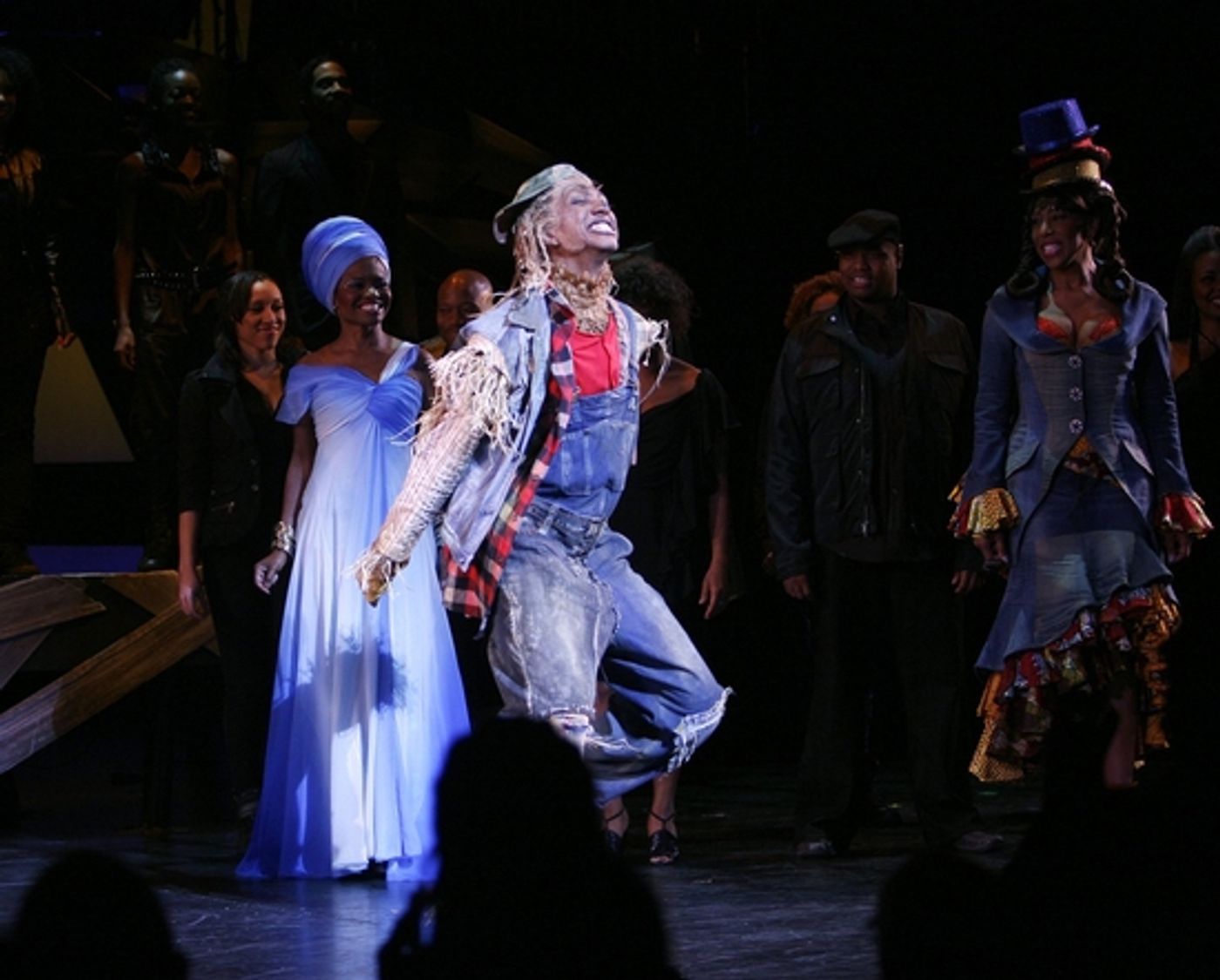 Photo Coverage: Encores! Summer Stars' 'THE WIZ' Opening Night - Curtain Call  Image