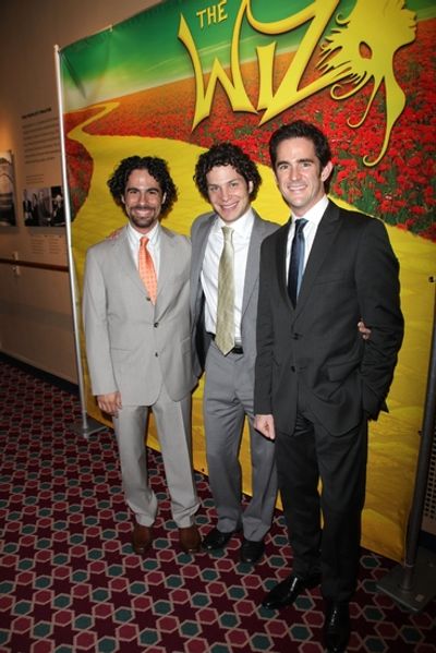 Alex Lacamoire, Thomas Kail and Andy Blankenbuehler Photo