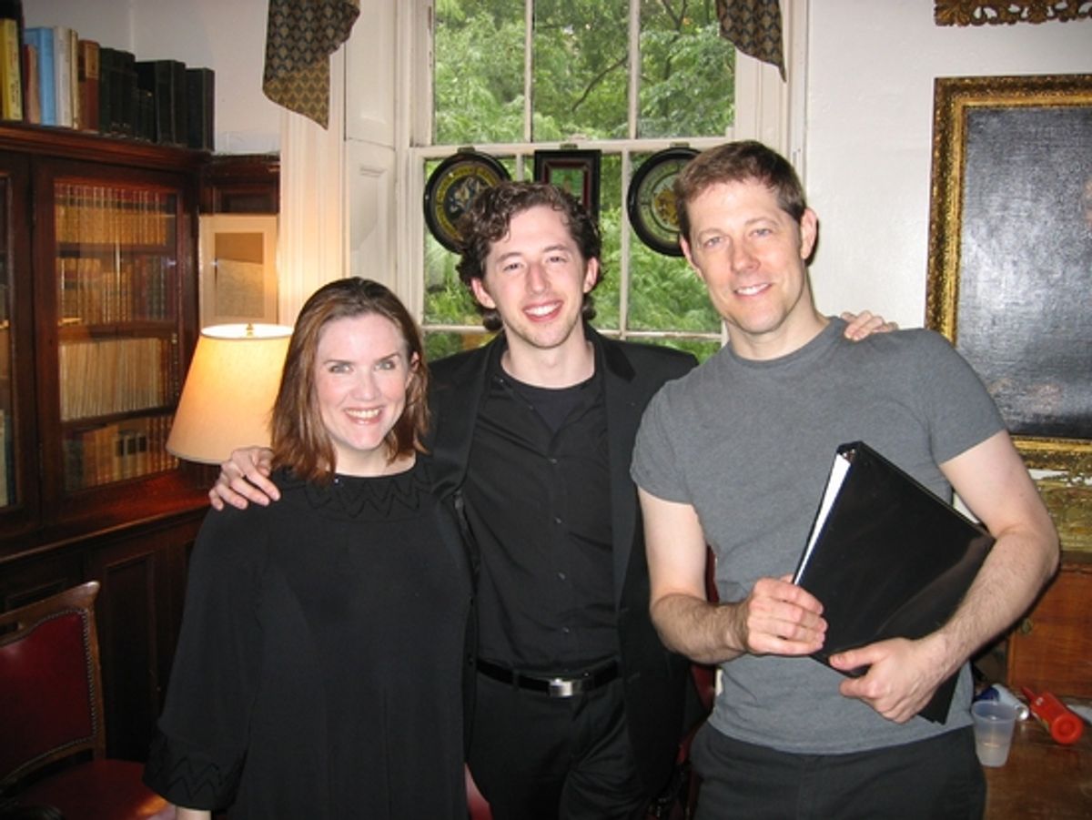 Donna Lynne Champlin, Josh Grisetti, and John Bolton at 