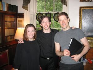 Donna Lynne Champlin, Josh Grisetti, and John Bolton Photo
