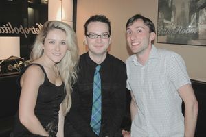 Maud Reardon, Euan Morton and Bryan Reeder Photo