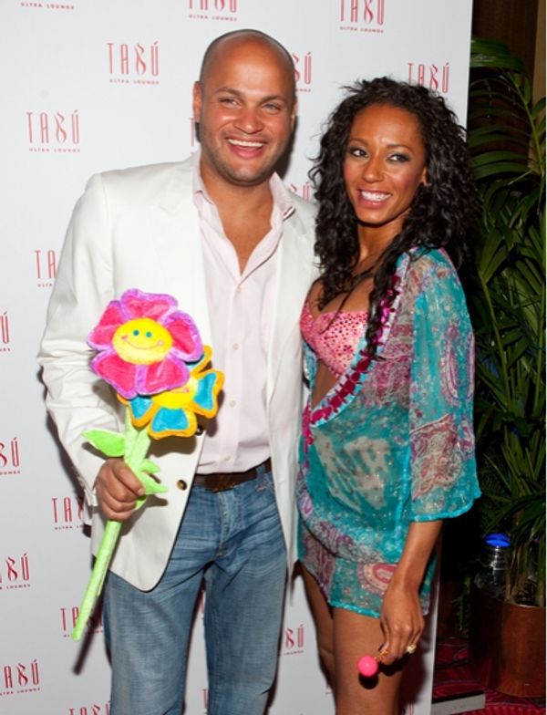 Stephen Belafonte and Mel B Photo