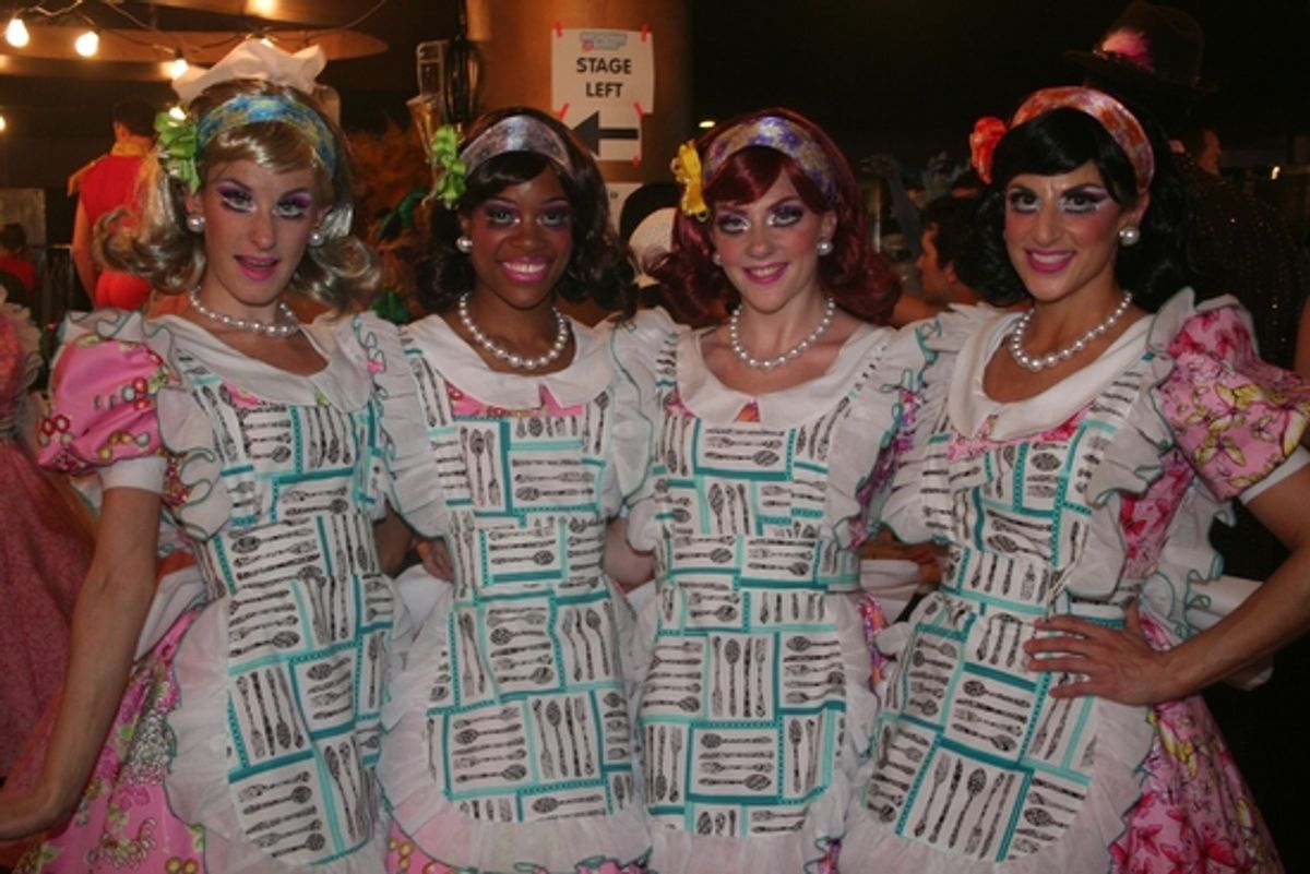 Lisa Kassay, Shonte Walker, Marlena Wolfe and Monique Alhaddad at 