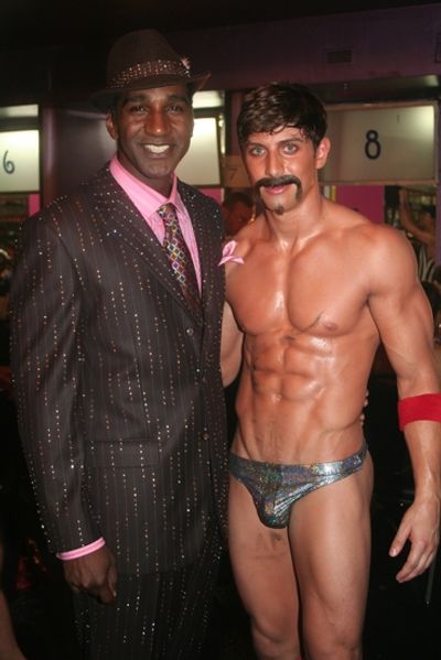 Norm Lewis and Nick Adams Photo