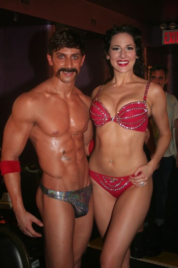 Nick Adams and Sarrah Strimel Photo