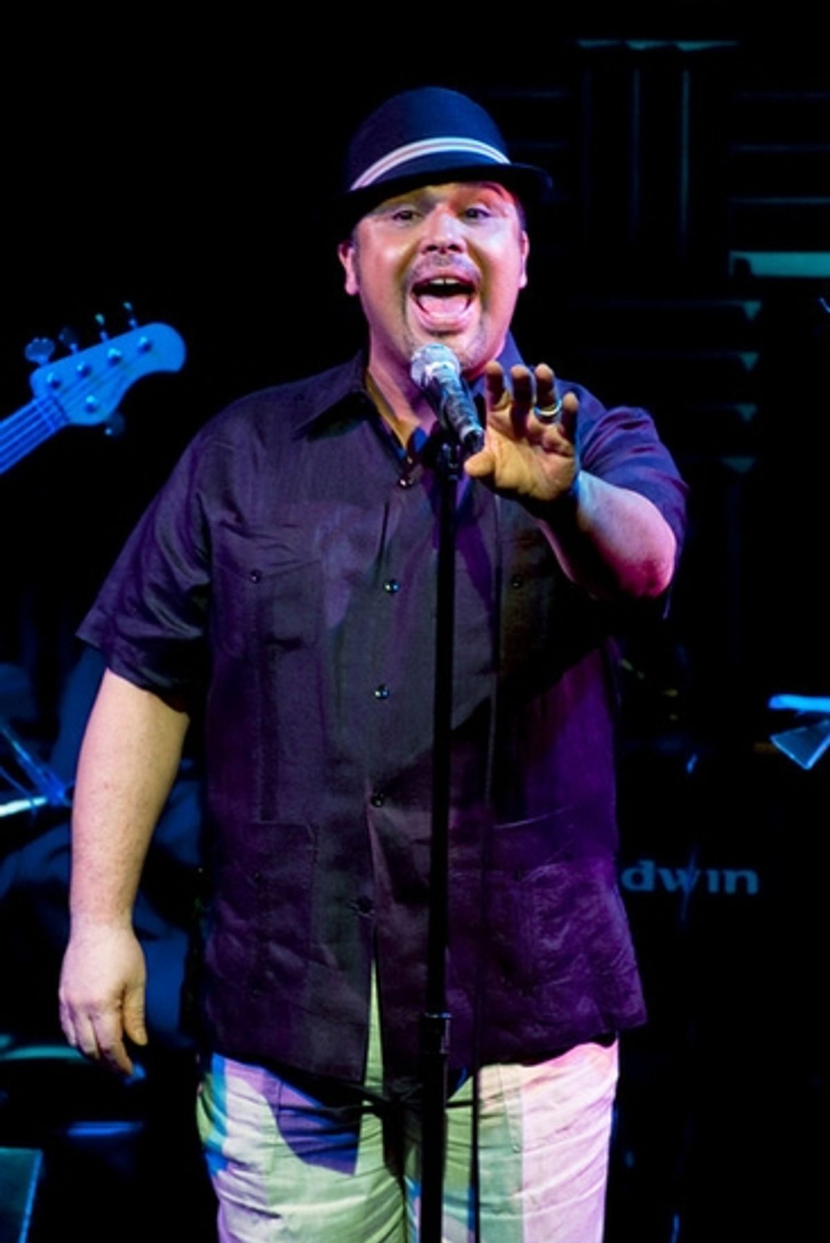 Eliseo Roman at 'Broadway's R.Evolución Latina' Concert