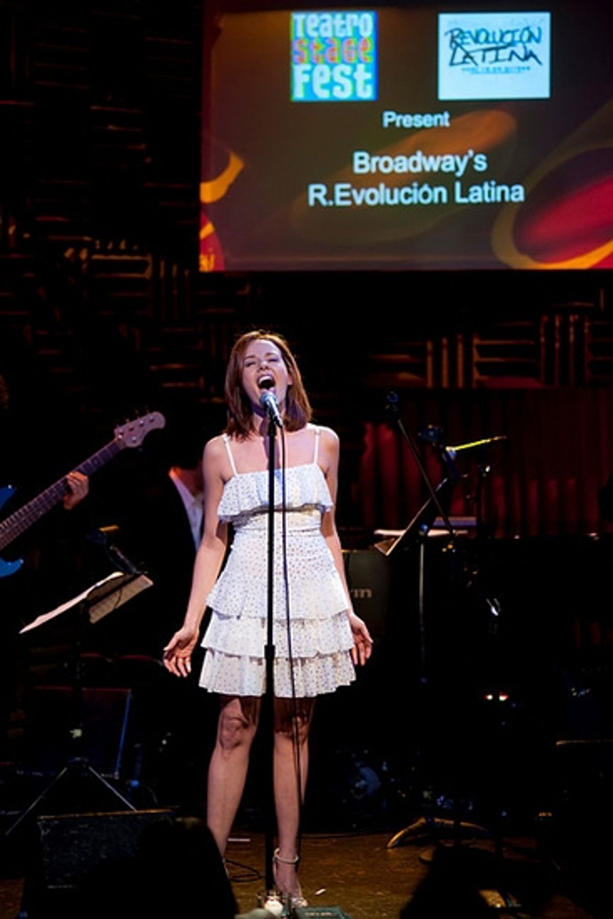 Janet Dacal at 'Broadway's R.Evolución Latina' Concert