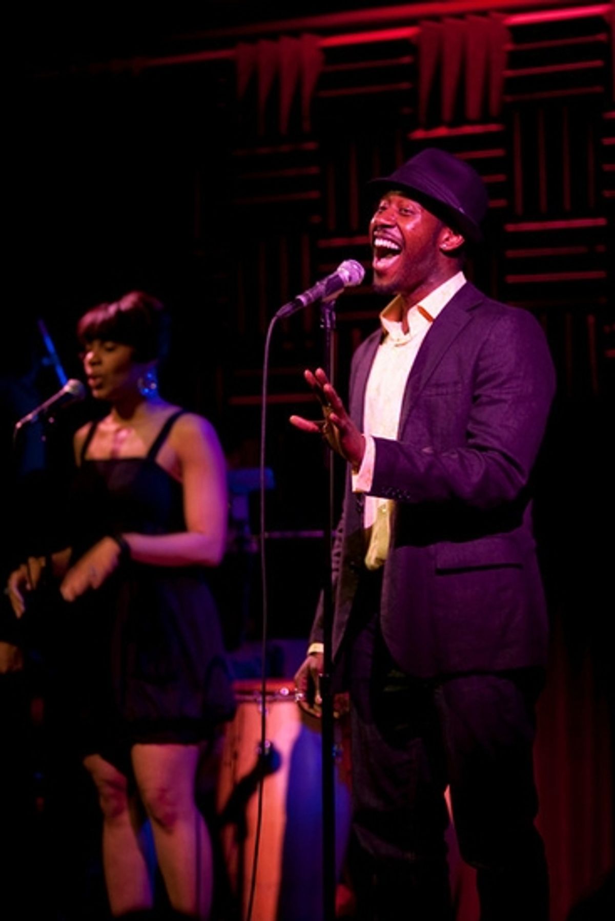 Marcus James Paul at 'Broadway's R.Evolución Latina' Concert
