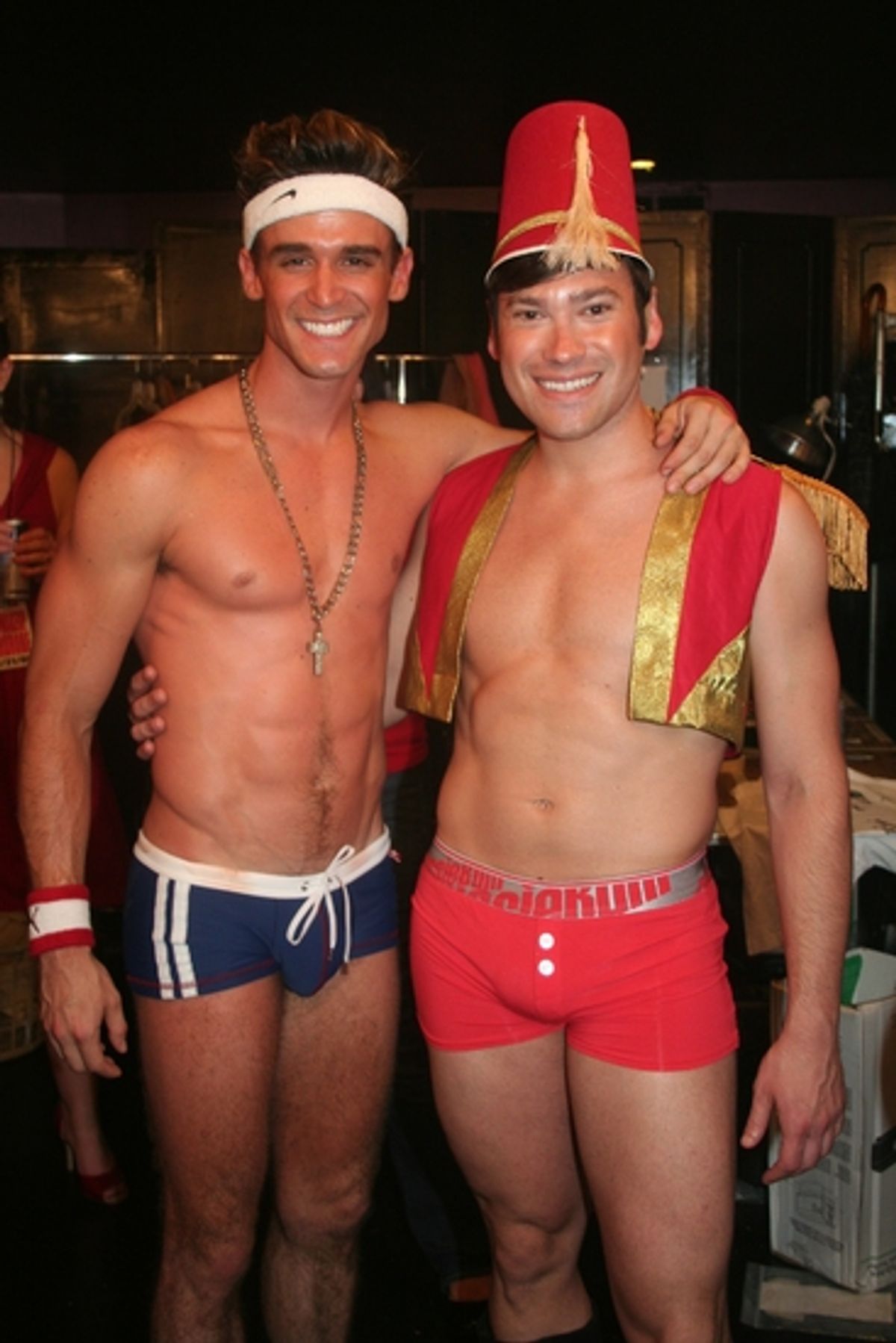 Travis Wesbitt and Franklyn Warfield at 