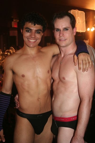 Yurel Echezarreta and Shaun Colledge Photo