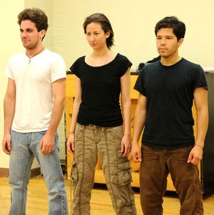 Frank De Julio, Krisina Valada-Viars, and Carlo Alban Photo