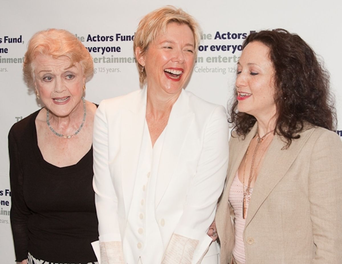 Angela Lansbury, Annette Bening, and Bebe Neuwirth at 