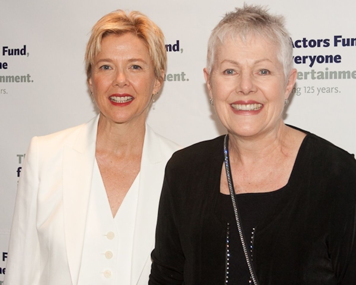 Annette Bening and Lynn Redgrave at Actors Fund Launches 'Responding to Essential and Evolving Needs' Campaign