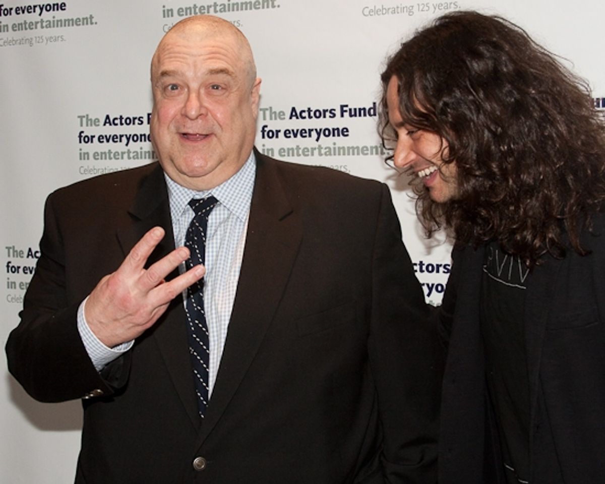 John Goodman and Constantine Maroulis at Actors Fund Launches 'Responding to Essential and Evolving Needs' Campaign