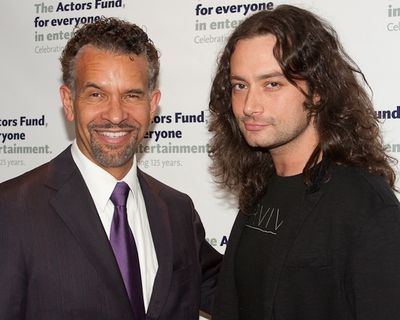 Brian Stokes Mitchell and Constantine Maroulis Photo