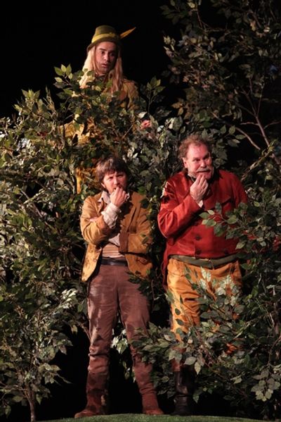 Hamish Linklater, Jon Patrick Walker, and Jay O. Sanders Photo