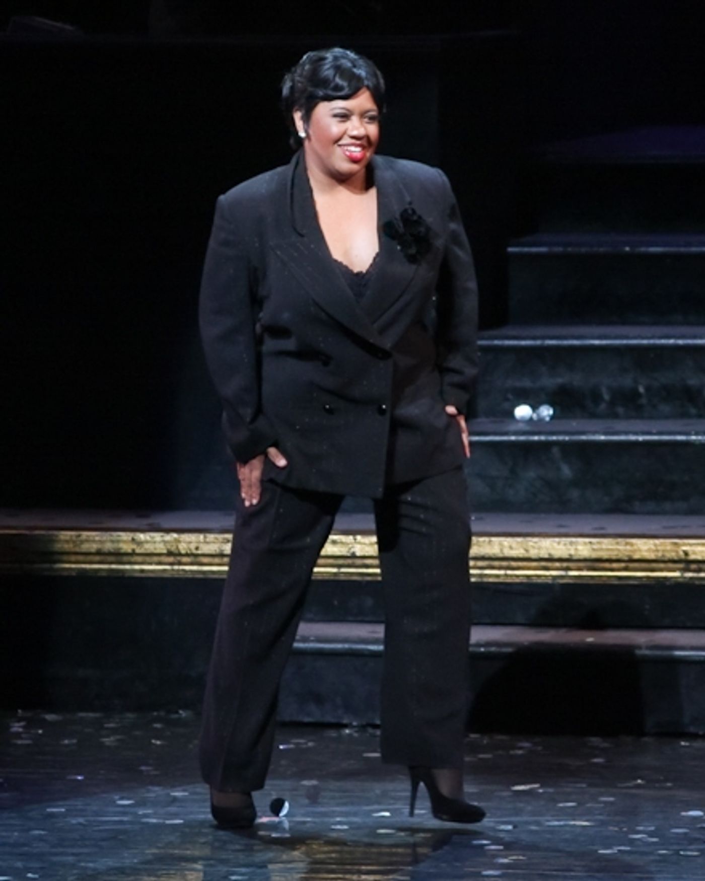 Photo Coverage: Shonda Rhimes Visits CHICAGO's Chandra Wilson  Image