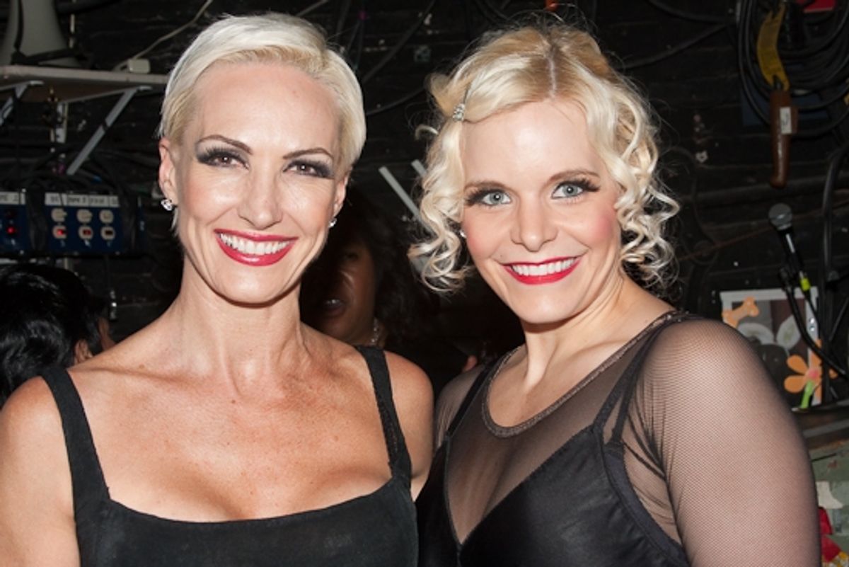 Amra-Faye Wright and Bryn Dowling at 