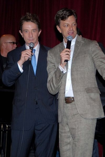 Paul Shaffer, Martin Short and Jim Caruso Photo